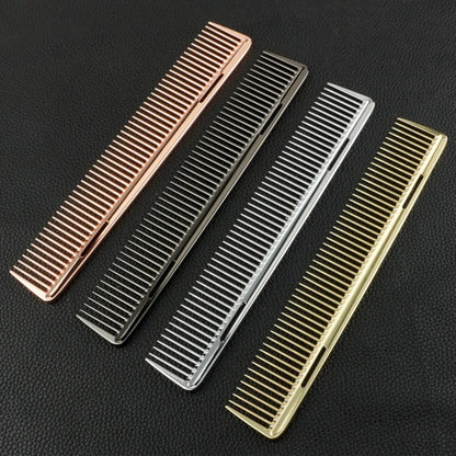 Professional Hairdressing Combs Aluminium Hair Comb Rat Tail