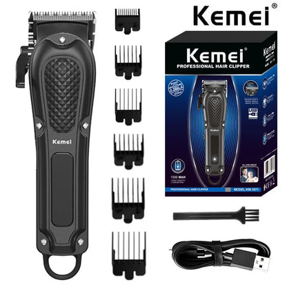 Kemei KM-1071 Electric Hair Clipper UBS Rechargeable