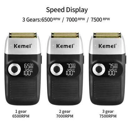 Kemei Rechargeable Cordless Shaver for Men KM-2026