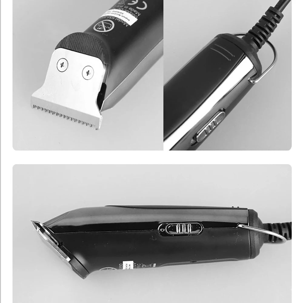 Kemei 850 professional hair trimmer plug in electric hair clipper
