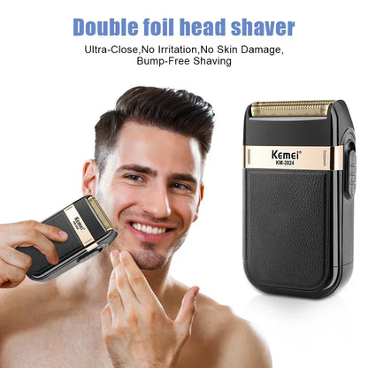 KEMEI Professional Electric Shaver for Men Electric Razors