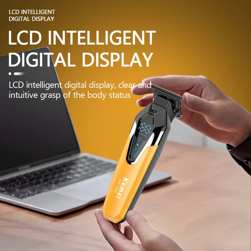 Kemei Hair Trimmers Electric Clippers Professional Hair Trimmers KM-1572