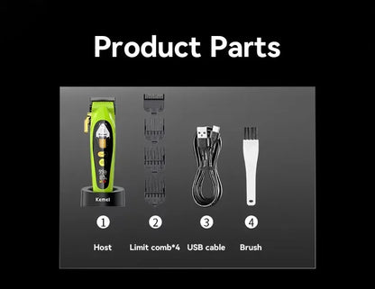 Kemei KM-2035 10W Big Power Electric Hair Clippers KM-2281 Kit