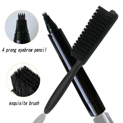 Beard Filling Pen Kit Beard Enhancer Brush Beard Coloring Shaping Tools