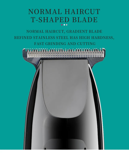 VGR Hair Trimmer Professional Hair Clipper LED Display V-070