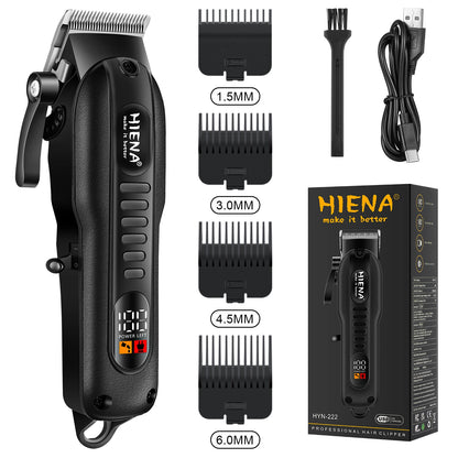 HIENA Hair Clippers 1200mah Powerful Battery Electric hair Trimmer