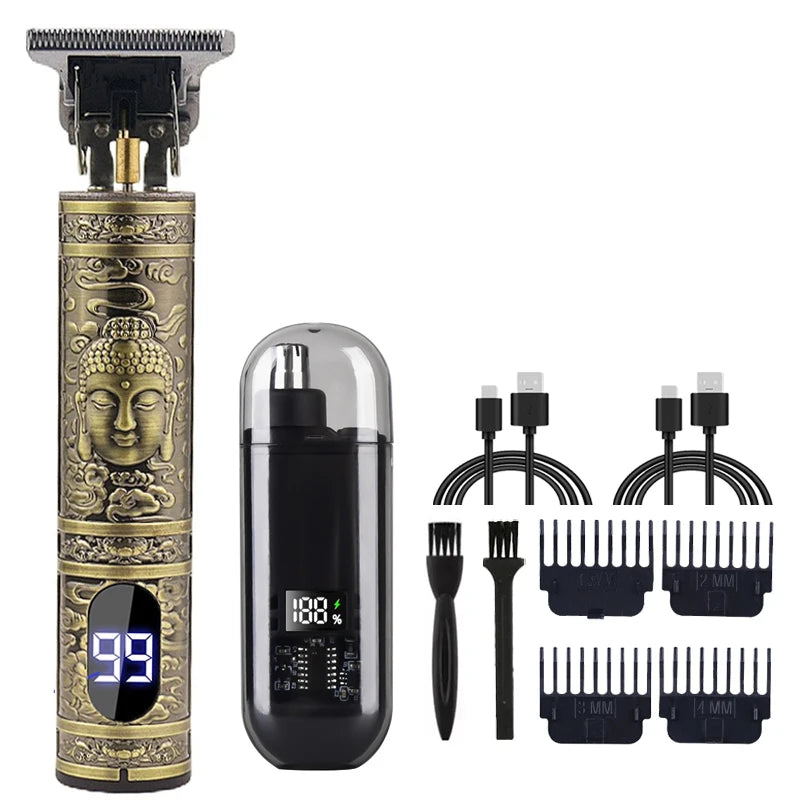 New Nose Hair Trimmer And T9 Hair Clipper Set For