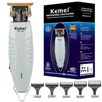Kemei KM-1931 Professional Hair Clipper Barber Hair Trimmer