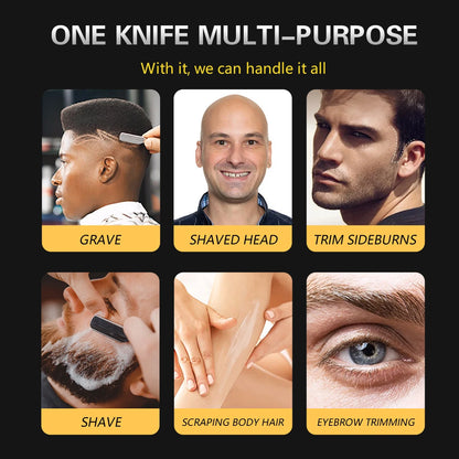 Professional Manual Barber Razor Haircut Shaving Tool