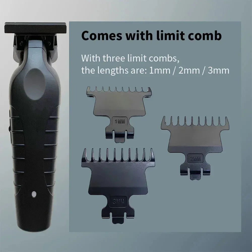 2299 Barber Cordless Hair Trimmer 0mm Zero Gapped Clipper