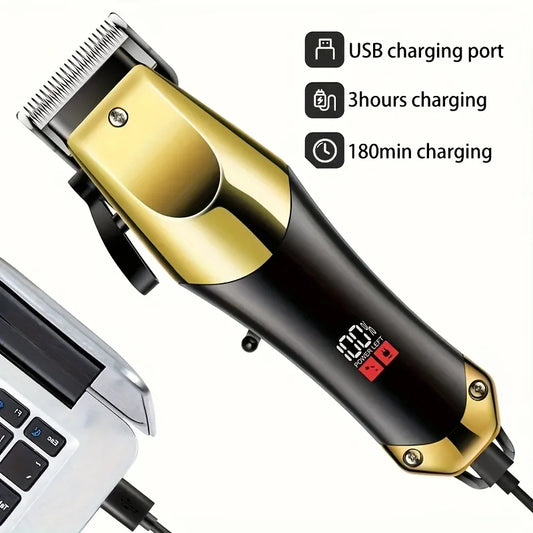 Men's Professional Hair Clipper, Hair Cutting Machine