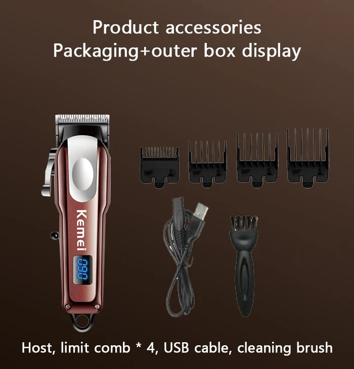 KEMEI Hair Clippers for Men Trimmer for Professional Beard Trimmer