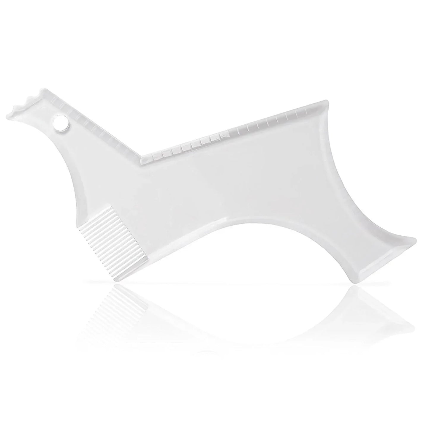 Men's Beard Comb Template Clear Ruler Styling Tool