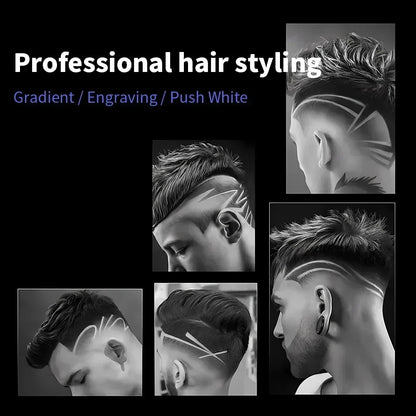 Hair Trimmer 0mm Zero Gapped Carving Clipper Detailer Machine