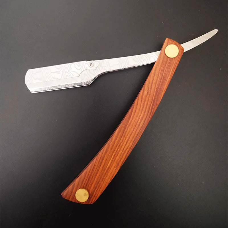Wooden trimmer manual shaver professional straight edge