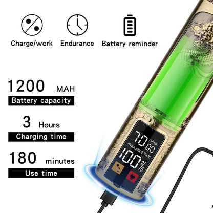 T9 Electric Hair Trimmer LCD Intelligent Display