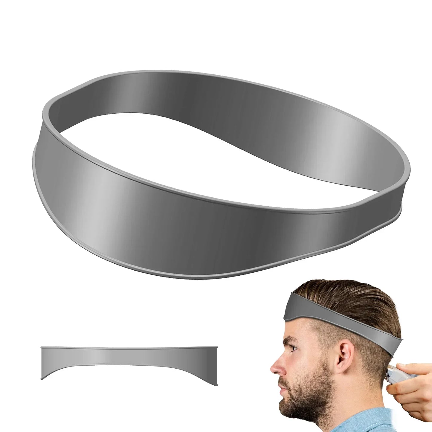 Hair Trimming Ruler Neckline Guide Shaping Styling