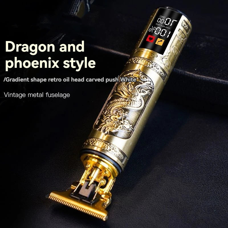 Professional 3-speed adjustment scissors beard trimmer