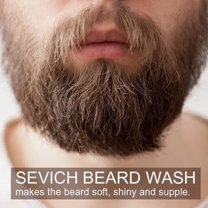 Sevich Men's Beard Growth Oil Care Products Beard Dyeing Cream Kit