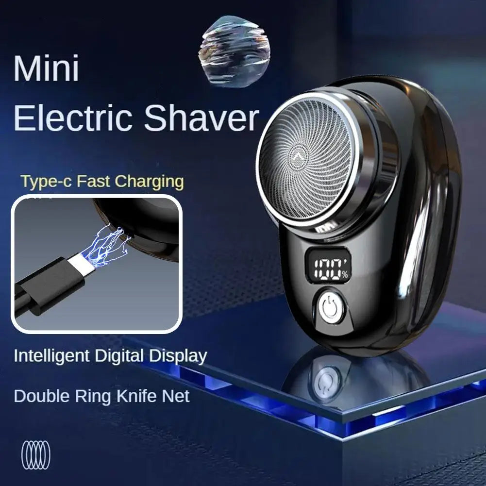 Electric Travel Shaver Portable Razor Man Wet And Dry Usb