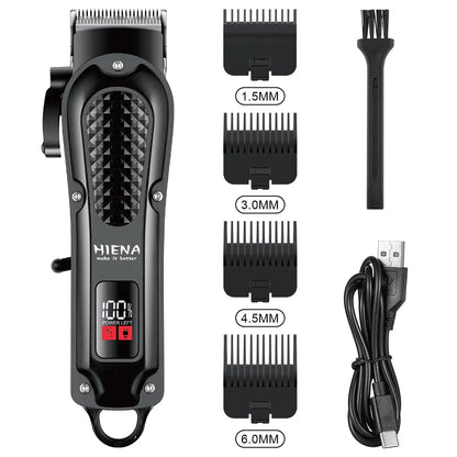 Hiena HYN-212 Electric Hair Clipper UBS Rechargeable Cordless Trimmer