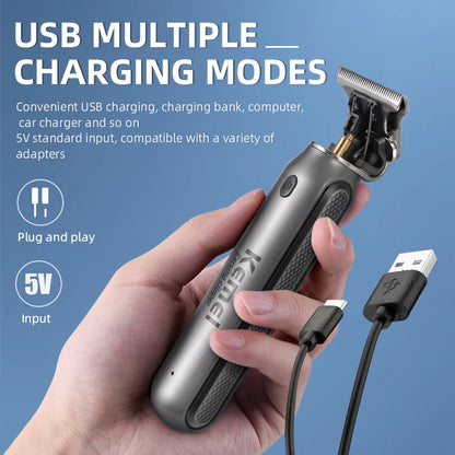 Kemei 10W Hair Clippers Men Beard Trimmer Cutter