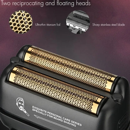 Professional electric hair clipper barbers 3PC set