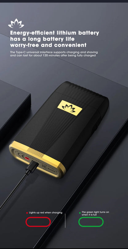 Xiaomi Youpin 2909 Small Single Foil Beard Shaver Put in Pocket