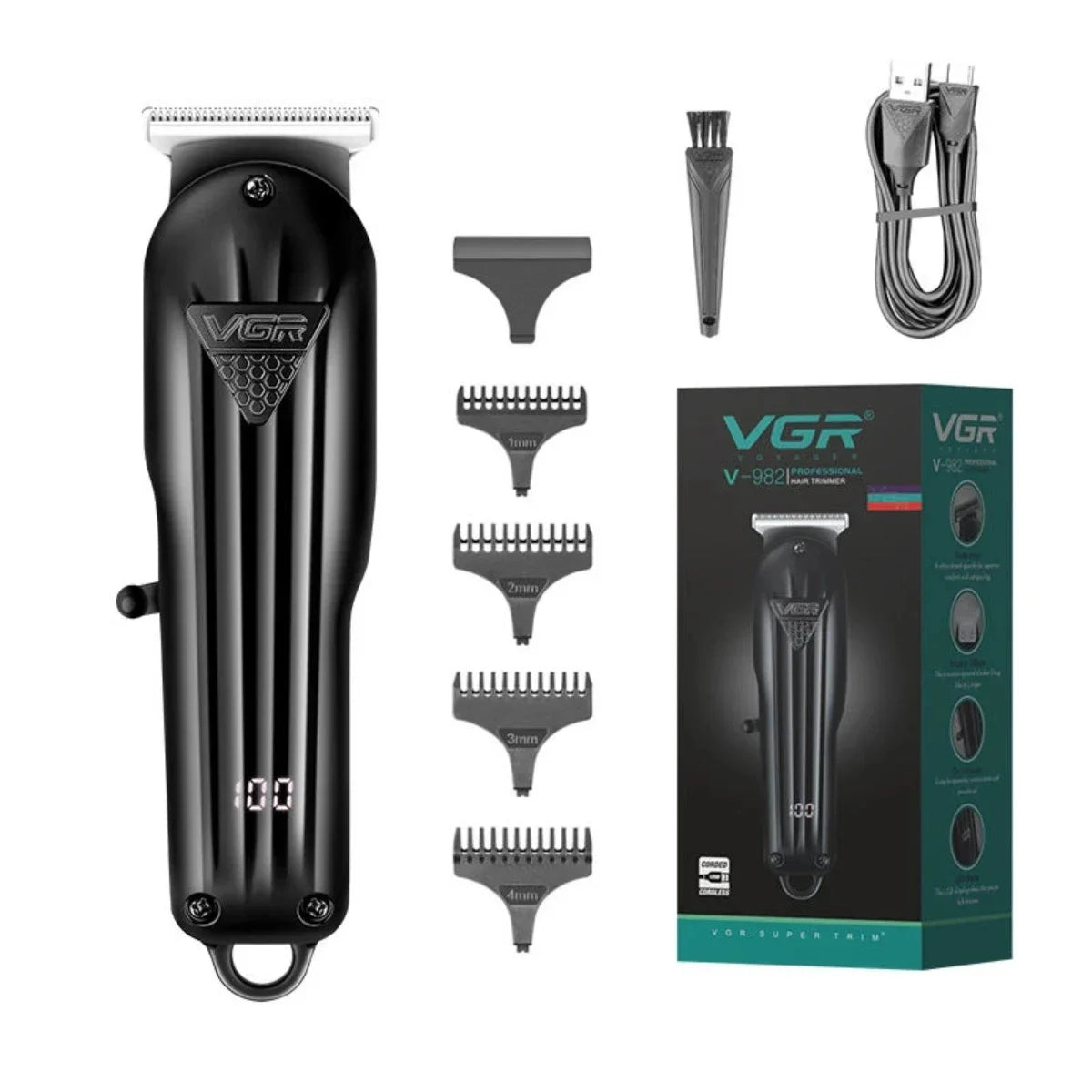 VGR Original Electric Professional Hair Trimmer V-282