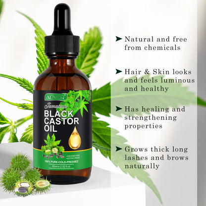 Aromatherapy massage Jamaican Black Castor Oil moisturizes