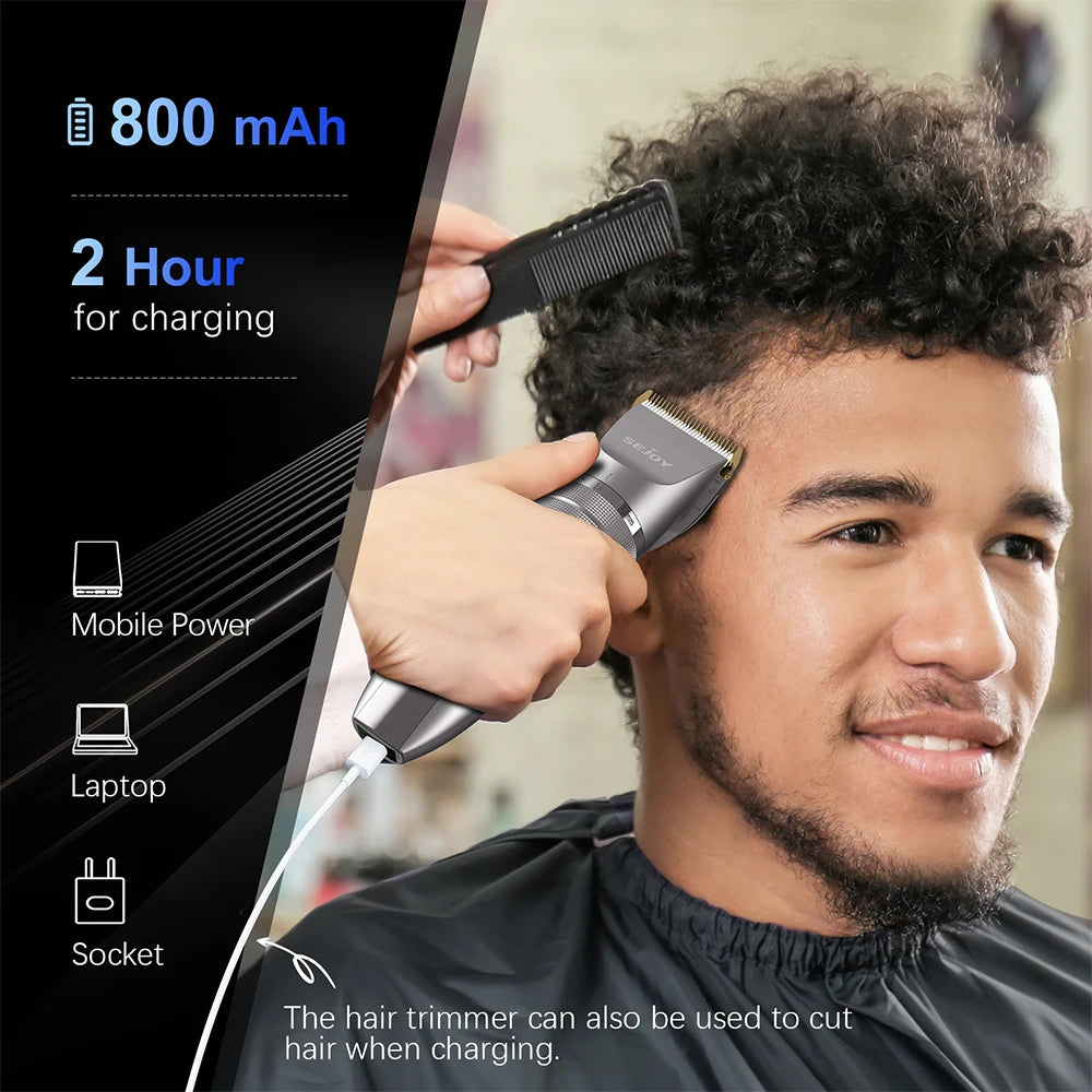 SEJOY Hair Trimmer for Men Hair Clippers for Barbers  Electric Trimmer