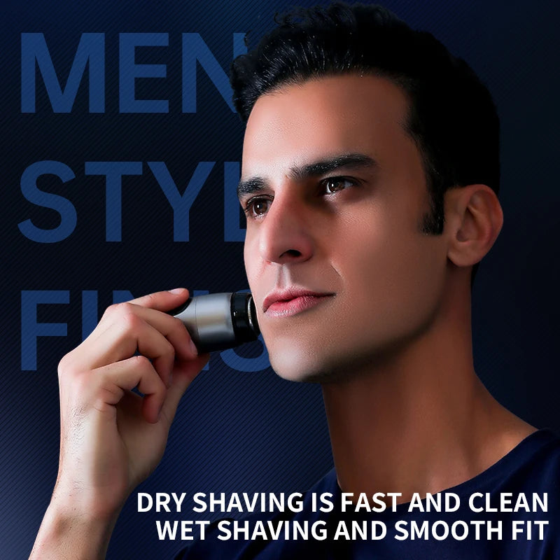 Electric Smart Shaver Household Car Shaver Digital Display
