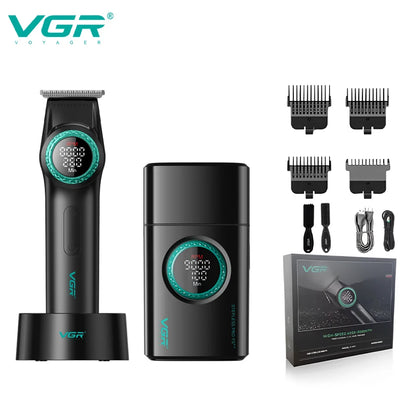 VGR 977 377 new hair trimming set high-end men's hair clipper
