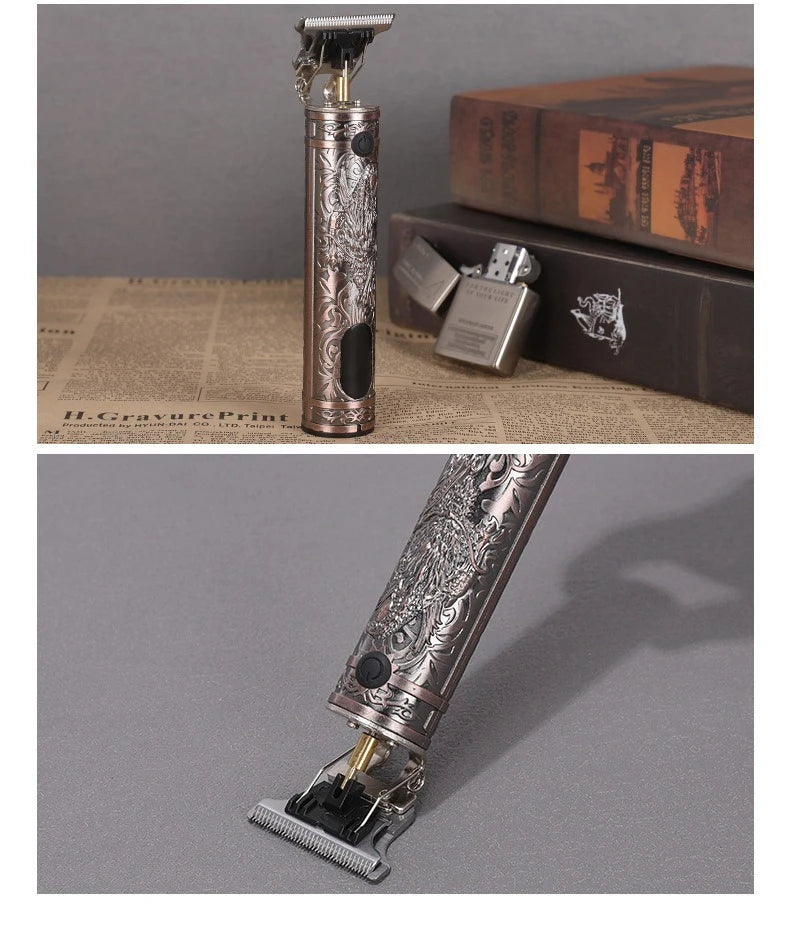 Electric Shaver for Men Digital Display Stainless Steel Cutter Head