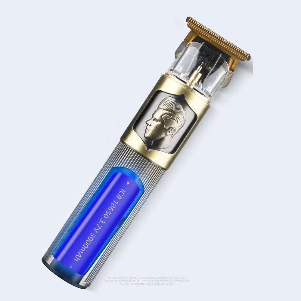 Hair Clipper USB Charging Hair Cutting Machine Electric Vintage Trimmer