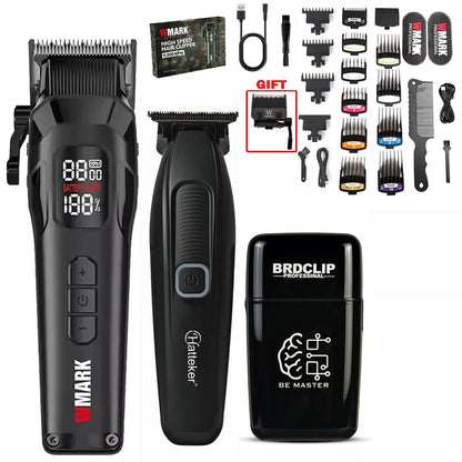 NG 8080-6135-609 Professional Hair Clipper 3PC Set