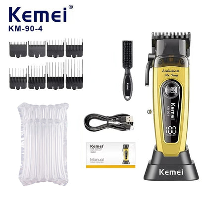 Kemei Electric Clippers Professional Brushless Motor Hair Cut KM-90-4