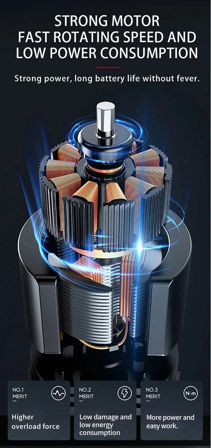 Kemei Professional Barber Hair Clippers USB Trimmer