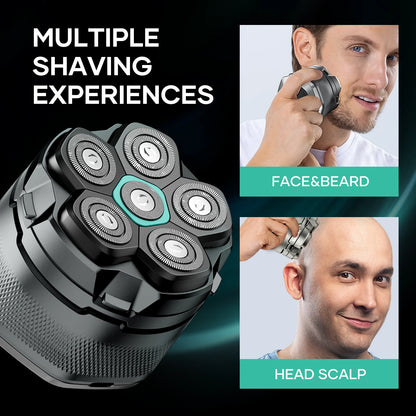 Electric Head Shavers for Bald Men 6D Magnetic Razor
