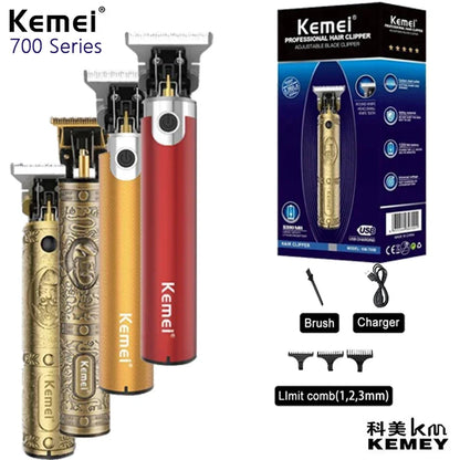 Kemei KM-700 Series Electric Hair Clipper Original Barber Carving