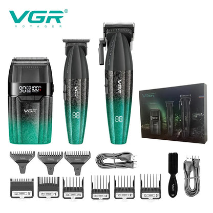VGR Hair Trimmer Professional Electric Shaver Cordless Clippers