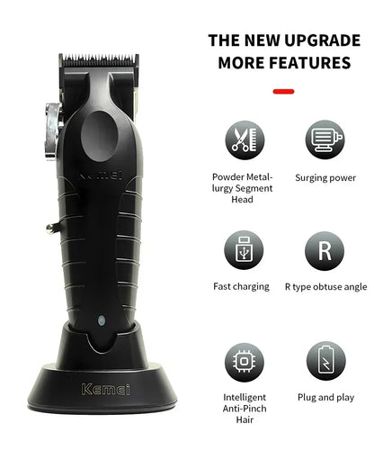 Kemei KM-2996 Professional Precision Fade Hair Clippers Cordless
