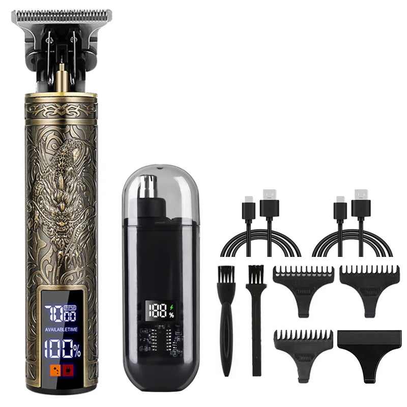 New Nose Hair Trimmer And T9 Hair Clipper Set For