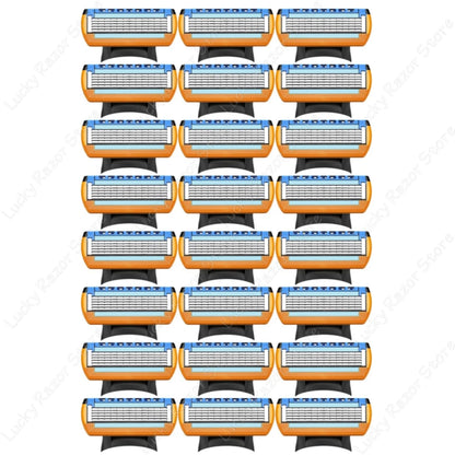 Brand new Fusion 5 Razor Blade 5 Layers Safety Manual Shaving Head
