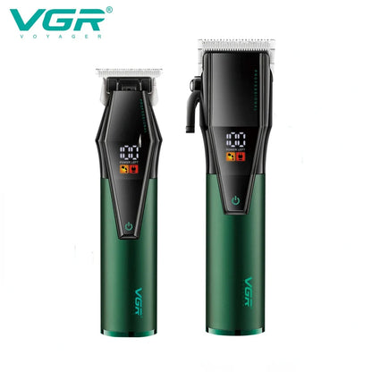 VGR Hair Trimmer Professional Clipper Barber Adjustable Haircut V-677