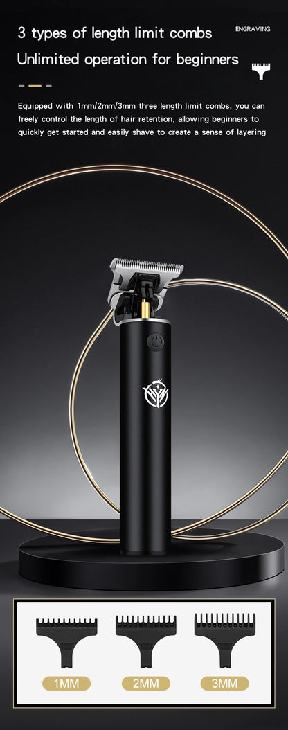 hiena Hair Clipper Barber Professional Cordless Trimmer HYN-212