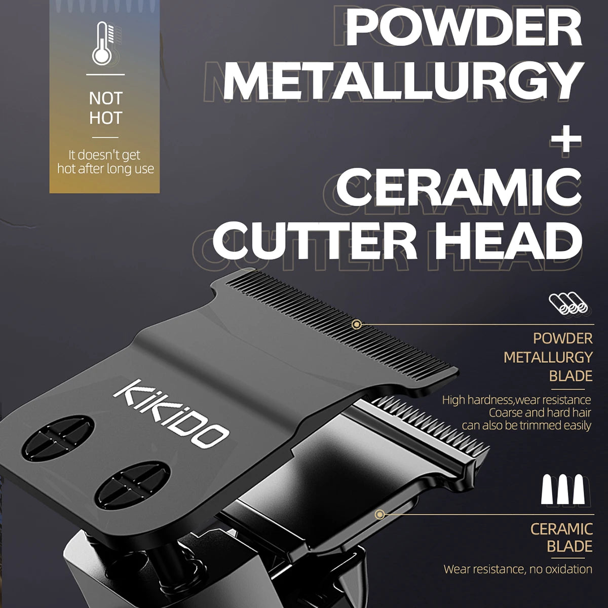 KIKIDO KK-315  Powerful Electric Hair Clipper Trimming Tool