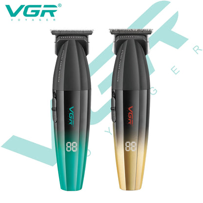 VGR V-906 Hair Salon Home Hair Trimmer Gradient Metal Body