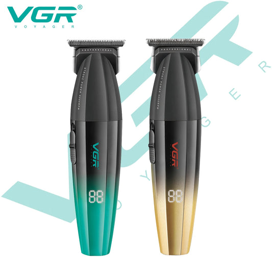 VGR V-906 Hair Salon Home Hair Trimmer Gradient Metal Body