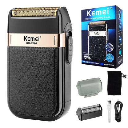 KEMEI Professional Electric Shaver for Men Electric Razors